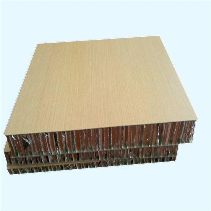 wood color HPL honeycomb panels for ship decoration